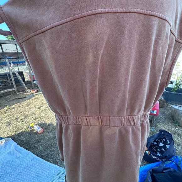 NEW FREE PEOPLE MAUVE/CINNARER Sleeveless Button-Up UTILITY Vest  size 2/28 - Picture 4 of 10